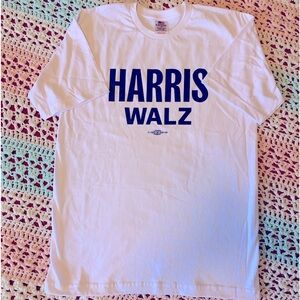Authentic Harris Walz Campaign T-Shirt NEW and UNWORN